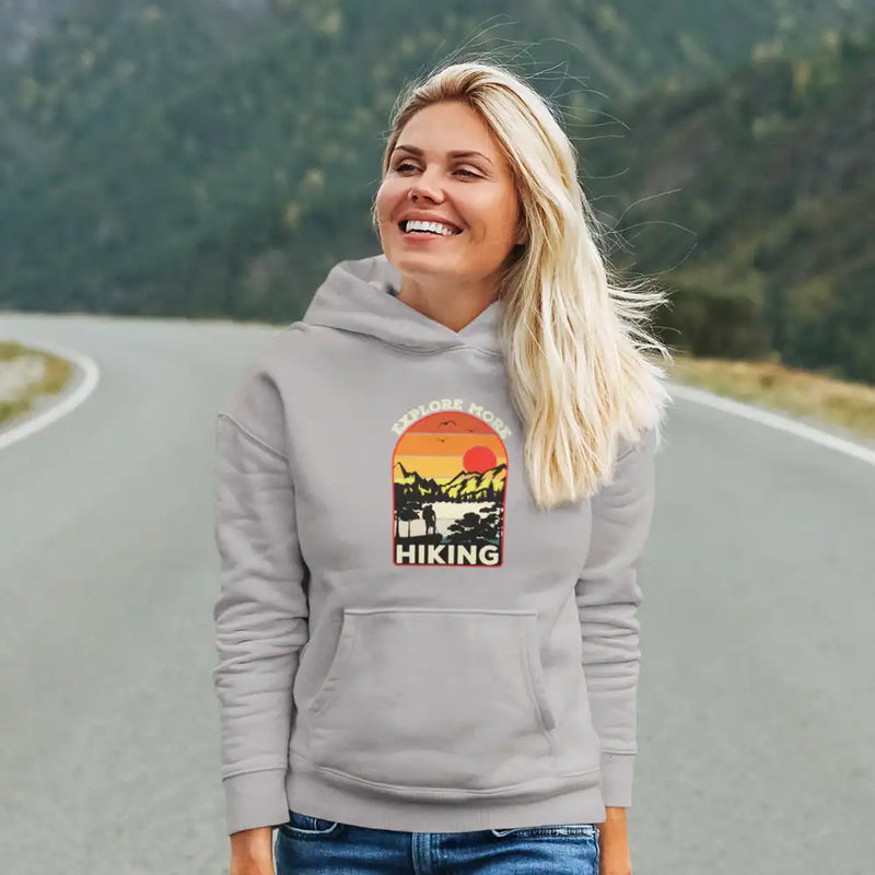 Load image into Gallery viewer, Explore More Hiking Unisex Hoodie
