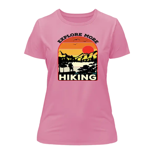 Explore More Hiking T-Shirt for Women