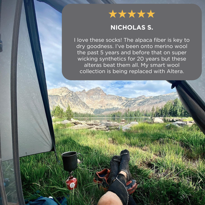 Load image into Gallery viewer, Explore Mid-Weight Micro Alpaca Sock
