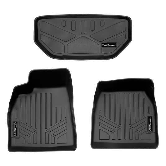SMARTLINER Custom Fit Floor Liners For 2021-2024 Tesla Model S