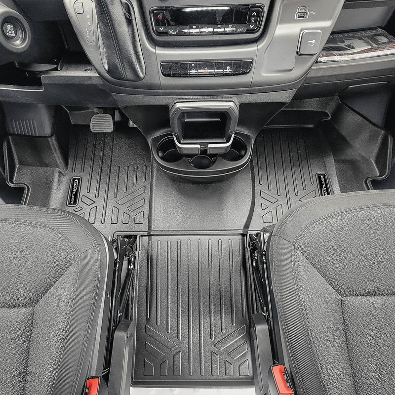 Load image into Gallery viewer, SMARTLINER Custom Fit Floor Mat Liner Set Compatible With 2018-2025 RAM Promaster
