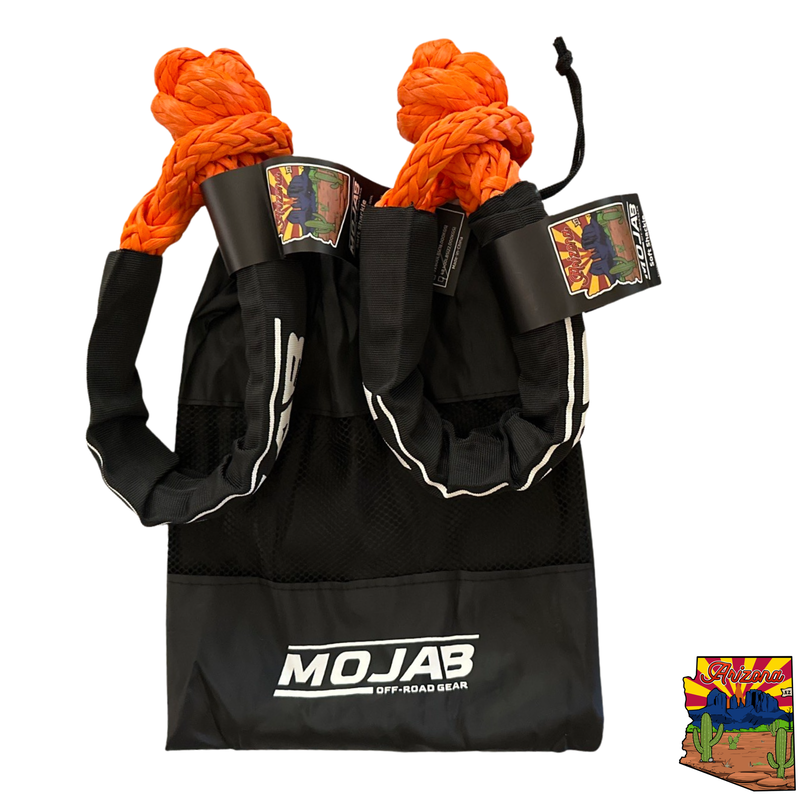 Load image into Gallery viewer, Soft Shackle 1/2&#39;&#39; x 22&#39;&#39; with sleeve and bag (Set of 2 Shackles) (Lifetime Warranty)
