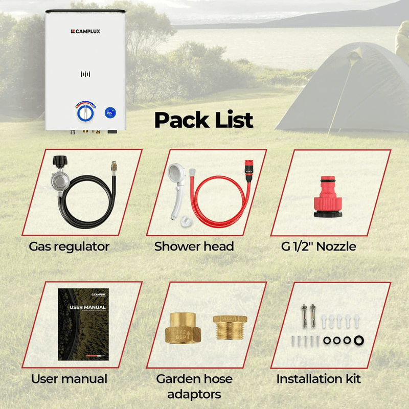 Load image into Gallery viewer, Camplux First F10 LPG Camping Water Heater
