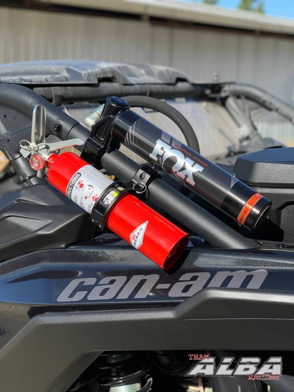 Load image into Gallery viewer, Alba Racing Quick Release Billet Fire Extinguisher Mount
