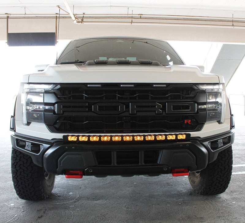 Load image into Gallery viewer, 2024+ Ford F150 Raptor Gen 3 Refresh Modular Bumper 40in Light Bar PRO
