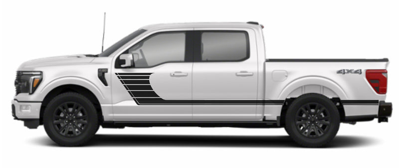 Load image into Gallery viewer, Strobe Side Decals For 2004-2024 Ford F-150 (x2)
