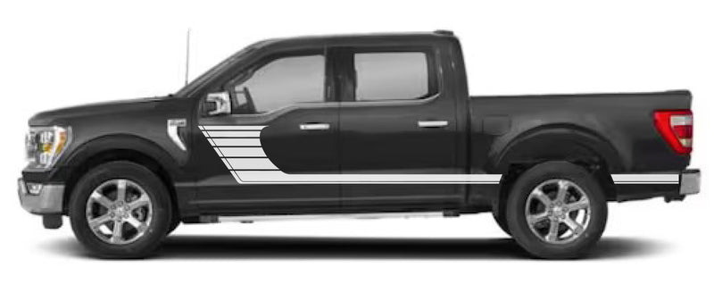 Load image into Gallery viewer, Strobe Side Decals For 2004-2024 Ford F-150 (x2)
