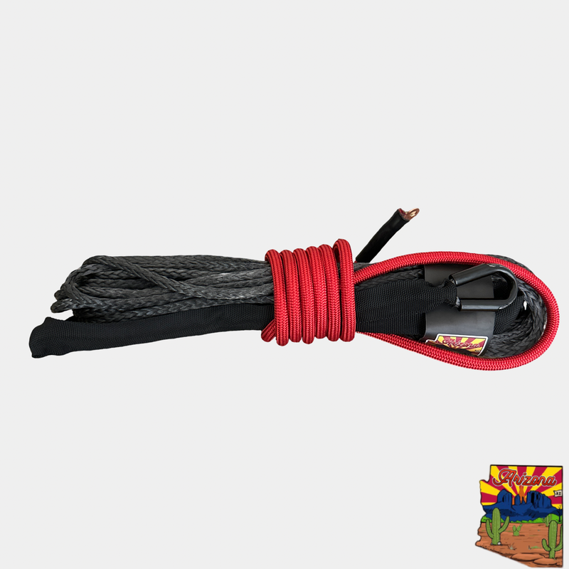 Load image into Gallery viewer, 1/4” x 50” Heavy duty SXS synthetic winch line

