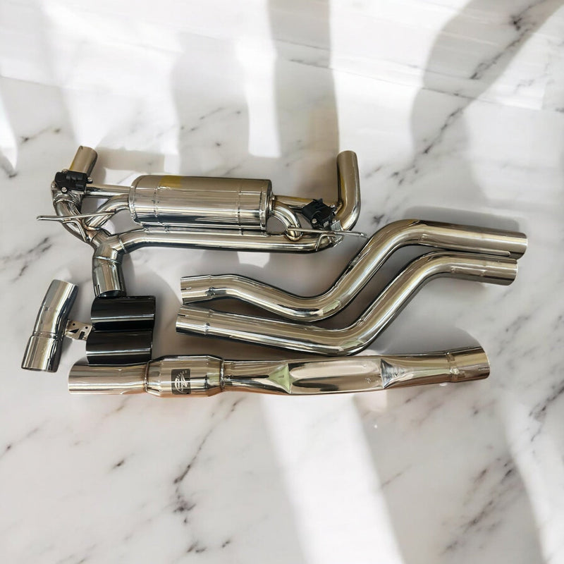 Load image into Gallery viewer, 2015-2019 BMW F30 340i B58 Full Valve Performance Exhaust System | Palenon Performance
