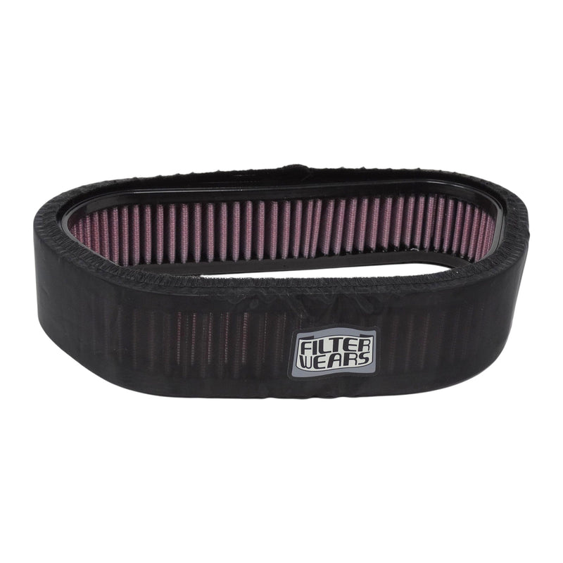 Load image into Gallery viewer, FILTERWEARS Pre-Filter F426 For K&amp;N Air Filter E-3982 RK-3940 Filter Wrap: Fits 2014-2022 Yamaha XVS950 Motorcycles
