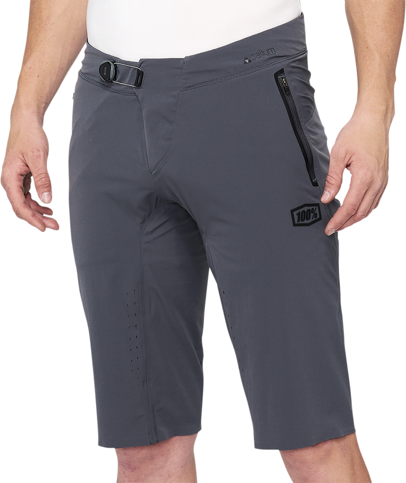 Load image into Gallery viewer, 100% Celium Shorts - Charcoal - US 34 40012-00010
