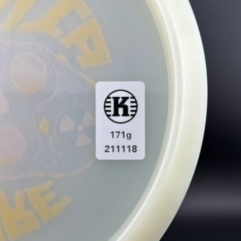 Load image into Gallery viewer, K1 Glow Kaxe - 2021 Run - RADioactive Man Stamp

