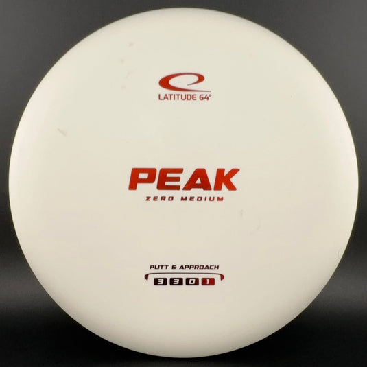 Zero Medium Peak - First Run