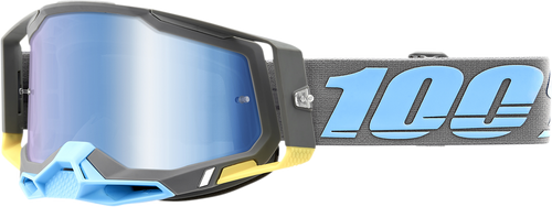 100% Racecraft 2 Goggles - Trinidad - Blue Mirror 50010-00008