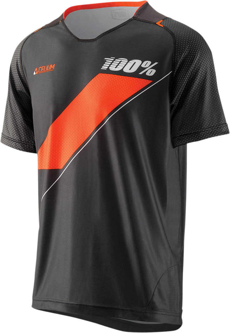 Load image into Gallery viewer, 100% Celium Jersey - Short-Sleeve - Gray - Small 41202-007-10
