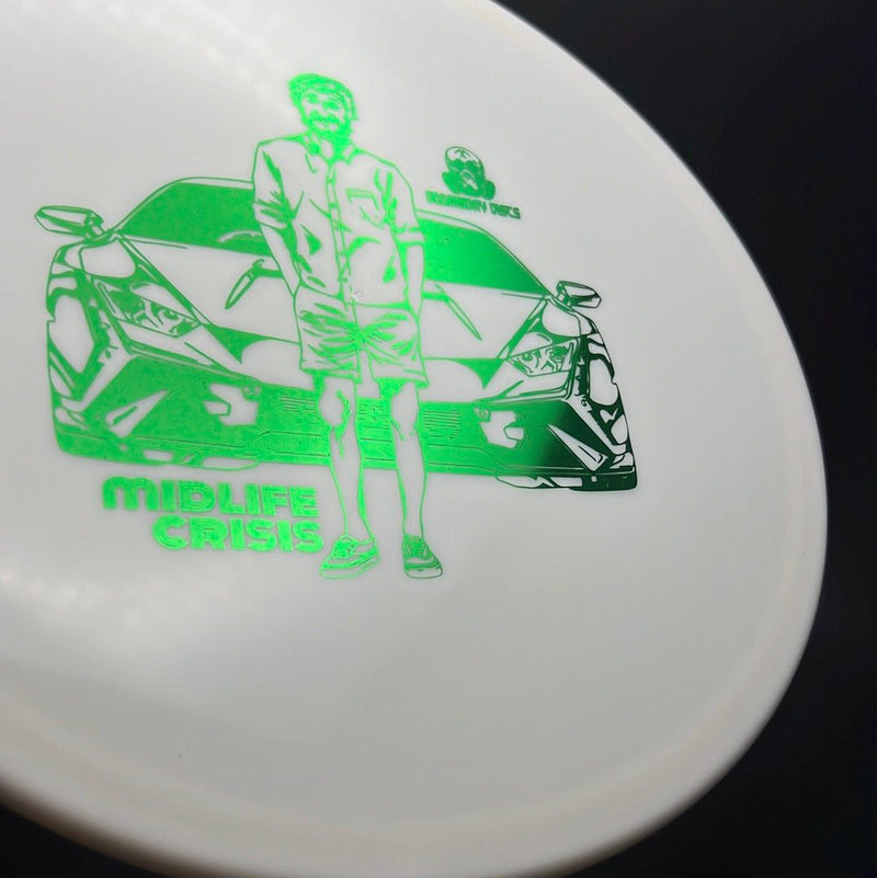 Load image into Gallery viewer, Survival Crisis - "Midlife Crisis" - White
