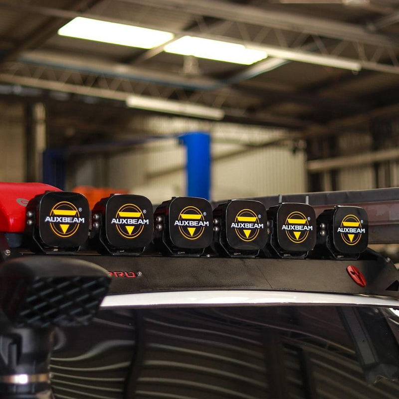 Load image into Gallery viewer, 5 Inch 110W White/Amber Spot Light LED Driving Lights for Dodge Ram 1500/2500/3500
