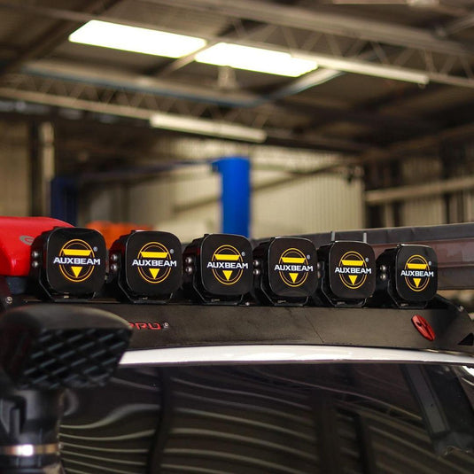 5 Inch 110W White/Amber Spot Light LED Driving Lights for Dodge Ram 1500/2500/3500