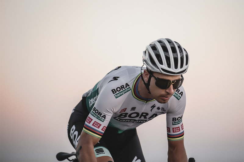 Load image into Gallery viewer, 100% Eastcraft Sunglasses - Soft Tact Black - Soft Gold Mirror 61045-258-01
