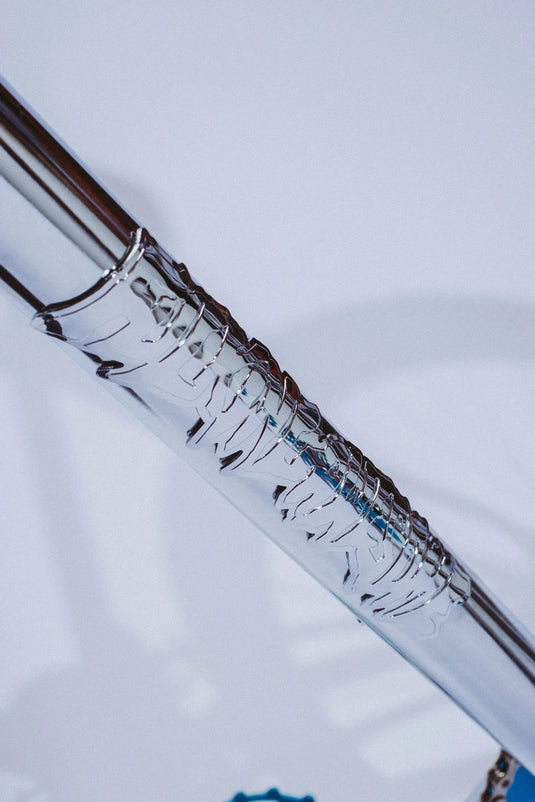 Cult x Fucking Awesome 26″ Cruiser Complete Bike - Chrome/Blue