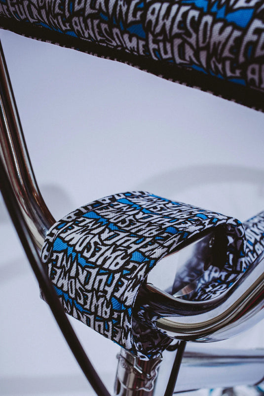 Cult x Fucking Awesome 26″ Cruiser Complete Bike - Chrome/Blue