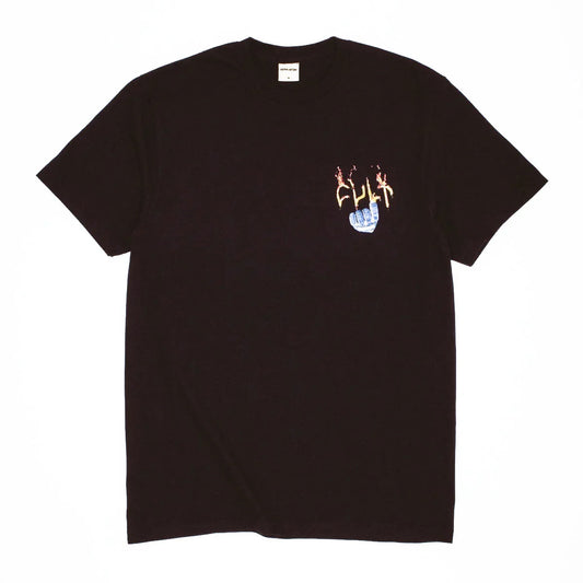 Cult x Fucking Awesome Nails Stamp Logo Tee - Black