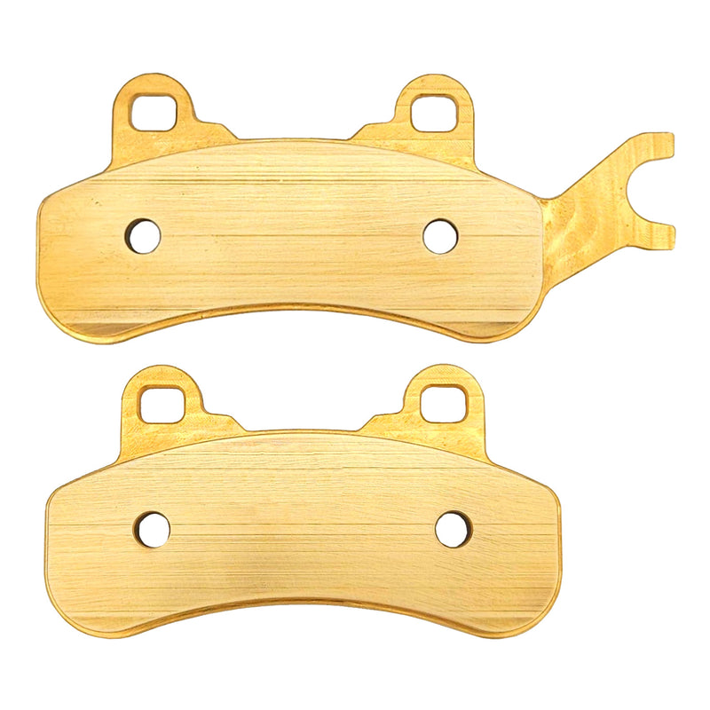 Load image into Gallery viewer, Can-Am Defender MAX HD7 HD8 HD9 HD10 HD11 6x6 &amp; PRO 2017-2026 Front &amp; Rear Brass Brake Pad Set
