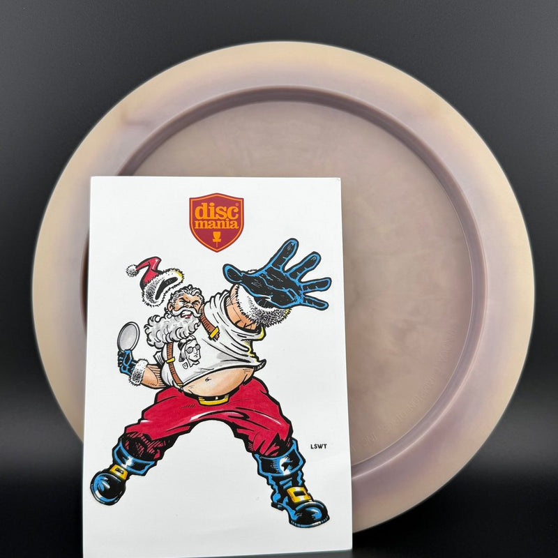 Load image into Gallery viewer, Swirly S-Line PD2 - Xmas Santa Stamp by Les White
