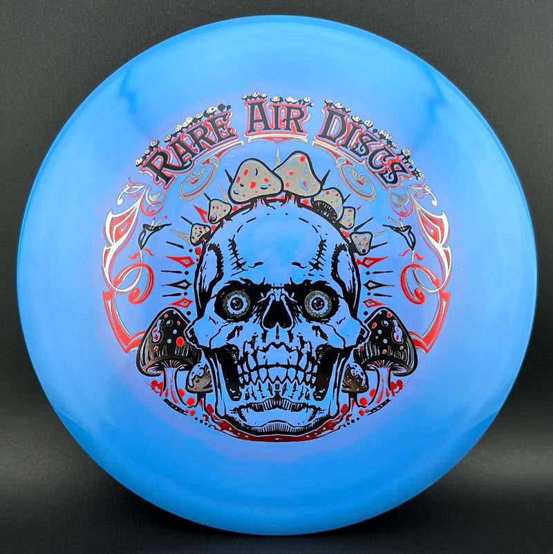 Load image into Gallery viewer, Swirly S-Blend Dynasty - Crushin' Amanitas stamp by Manny Trujillo
