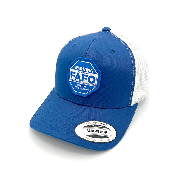 Load image into Gallery viewer, FAFO Second Amendment Security System Woven Patch Hat
