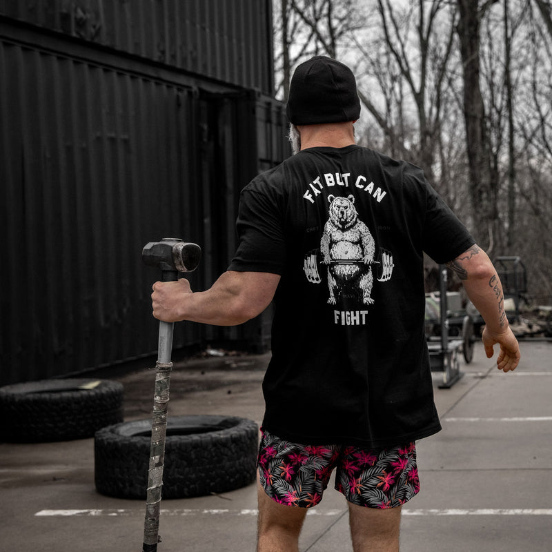 Load image into Gallery viewer, Fat But Can Fight Men's T-Shirt
