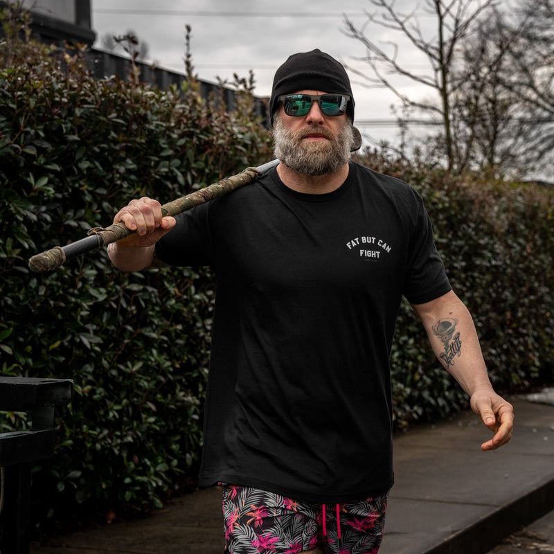 Load image into Gallery viewer, Fat But Can Fight Men's T-Shirt
