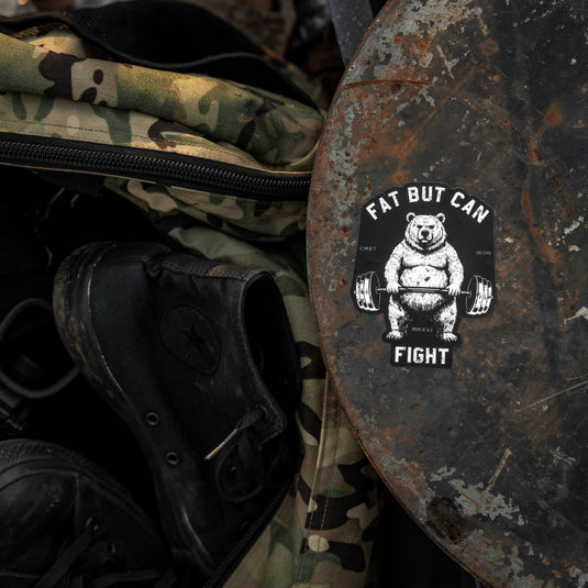Fat But Can Fight Decal