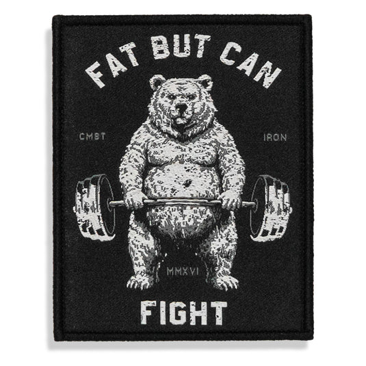 Fat But Can Fight Velcro Patch