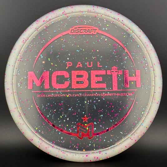 Confetti Z Buzzz SS - Paul McBeth 2025 LWS Open