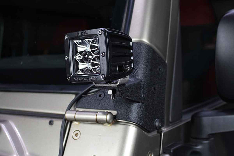 Load image into Gallery viewer, Fishbone Offroad Windshield Light Bracket for 1997-2006 Jeep Wrangler FB21031
