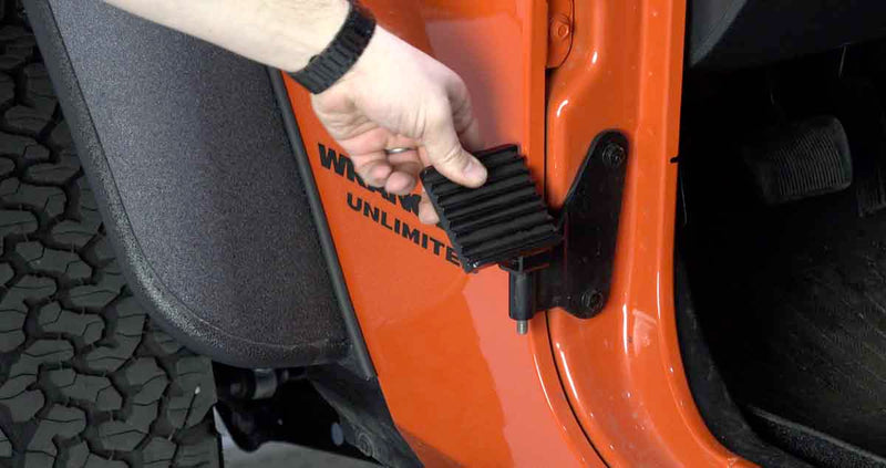 Load image into Gallery viewer, Fishbone Offroad 2007-2018 Jeep Wrangler JK &amp; Wrangler Unlimited JKU Foot Peg Set FB21040
