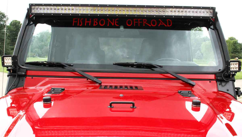 Load image into Gallery viewer, Fishbone Offroad Light Bar Mount for 1997-2006 Jeep Wrangler FB21057
