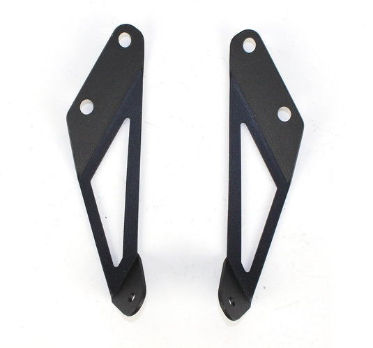 Fishbone Offroad Hood Light Mount Brackets for 2007-2018 Jeep Wrangler FB21066