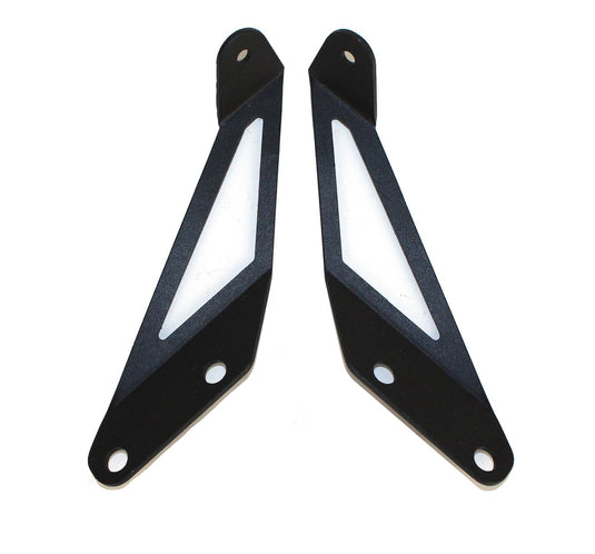 Fishbone Offroad Hood Light Mount Brackets for 2007-2018 Jeep Wrangler FB21066