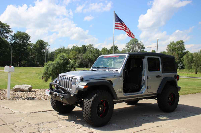 Load image into Gallery viewer, Fishbone Offroad Foot Peg Set for 2018 &amp; Up Jeep Wrangler JL/Wrangler Unlimited JLU, 2020 &amp; Up Jeep Gladiator JT FB21082
