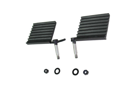 Fishbone Offroad Foot Peg Set for 2018 & Up Jeep Wrangler JL/Wrangler Unlimited JLU, 2020 & Up Jeep Gladiator JT FB21082