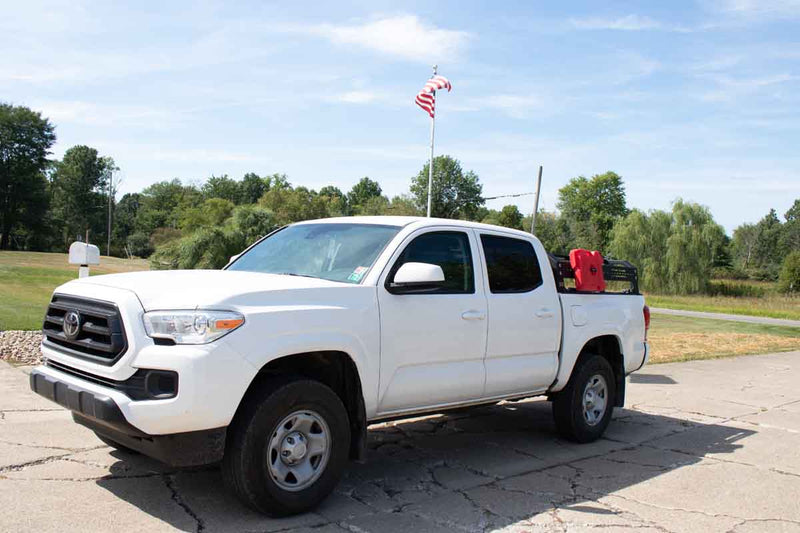 Load image into Gallery viewer, Fishbone Offroad Short Bed Half Height Tackle Rack for 2005-2023 Toyota Tacoma FB21244
