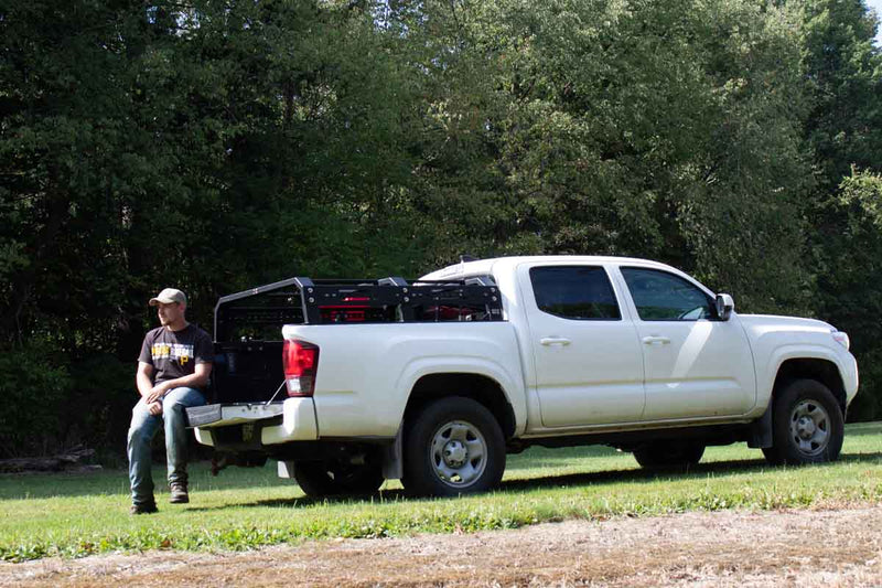 Load image into Gallery viewer, Fishbone Offroad Short Bed Half Height Tackle Rack for 2005-2023 Toyota Tacoma FB21244

