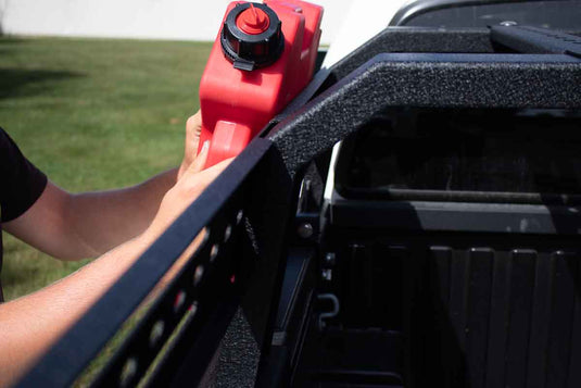 Fishbone Offroad Long Bed Half Height Tackle Rack for 2005-2023 Toyota Tacoma FB21245