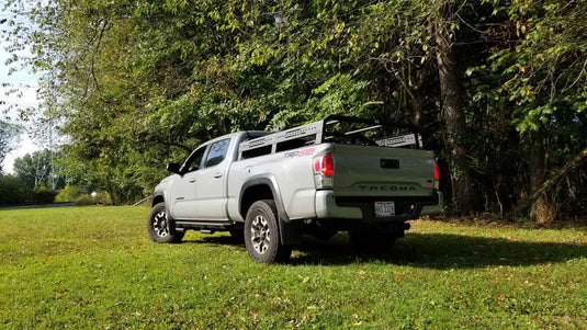 Fishbone Offroad Long Bed Half Height Tackle Rack for 2005-2023 Toyota Tacoma FB21245