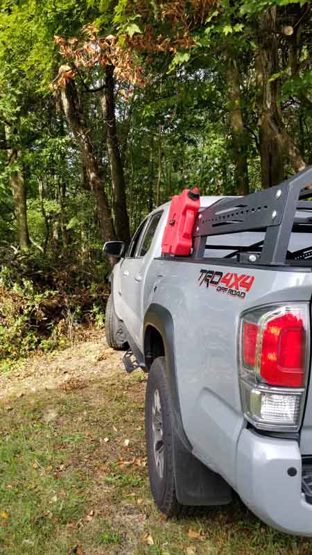 Load image into Gallery viewer, Fishbone Offroad Long Bed Half Height Tackle Rack for 2005-2023 Toyota Tacoma FB21245

