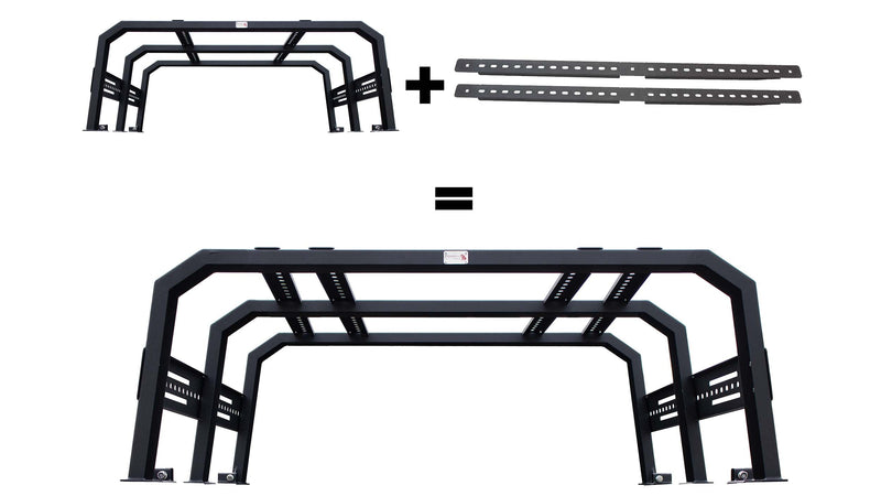 Load image into Gallery viewer, Fishbone Offroad Top Rails for Short Bed Tackle Racks FB21269
