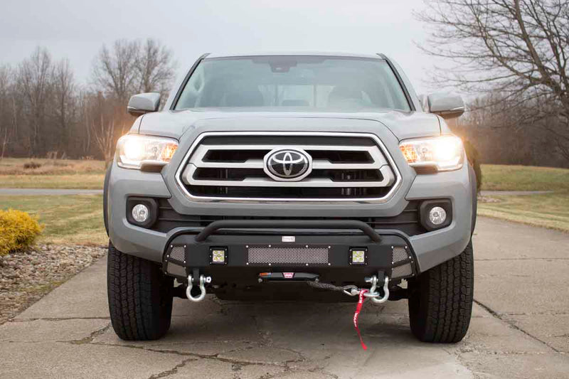 Load image into Gallery viewer, Fishbone Offroad Center Stubby Winch Bumper for 2016-2023 Toyota Tacoma FB21311
