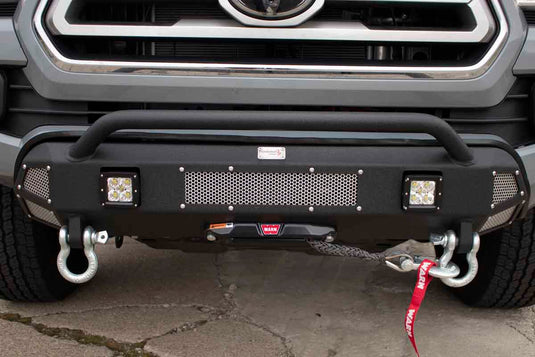 Fishbone Offroad Center Stubby Winch Bumper for 2016-2023 Toyota Tacoma FB21311